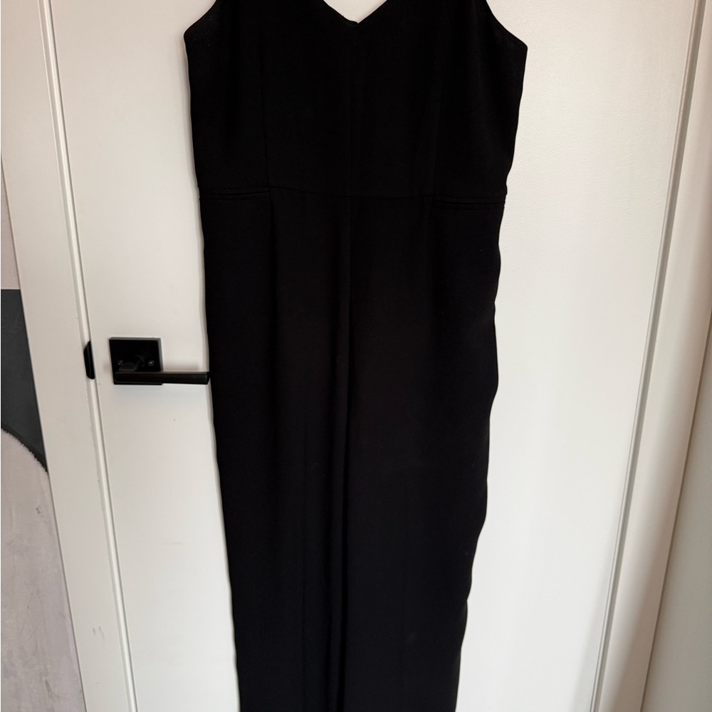 Anthropologie Navy Jumpsuit